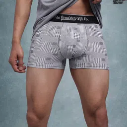 The Roadster Lifestyle Co Pack Of 2 Printed Mid Rise Trunks PACK OF 2-PV-Print-RO9-RO11-S-18