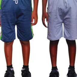LAKSIMA Grey Cotton Shorts-19