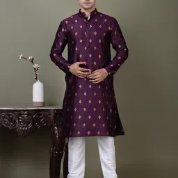 PulseIQ Mens Kurta Pyjama Set-image-25