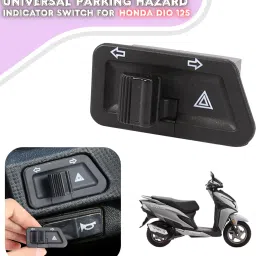 Universal Parking Hazard Indicator Switch For Honda Dio 125 Bike Electric Regulator-image-71