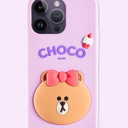 CASE CREATION Women Cartoon Characters Printed iPhone 15 Bumper Case Mobile Accessories-0