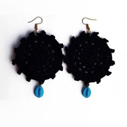 My Little Princess Circular Drop Earrings-image-67