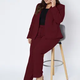 BRINNS Plus Size Open Front Blazer image 5