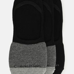 Calvin Klein Men Pack Of 3 Colourblocked Shoe Liner Socks-image-42