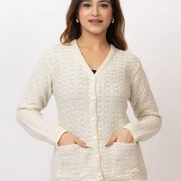 TWENTY ME Women Woollen Cardigan-image-90