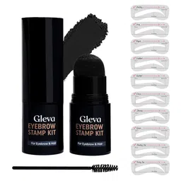 Gleva Long-Lasting Eyebrow Stamp & Eyebrow Stencil Kit-2g-54
