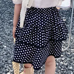 LULU & SKY Girls Printed Above Knee Skirt-picture-36