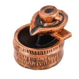 CRAFTAM Brown Shivling Smoke Backflow Fountain-picture-39