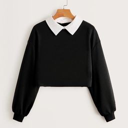 RAMADHUTA Girls Black Tshirts-image-62