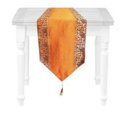 Pink Parrot Jacquard table runner-image-66