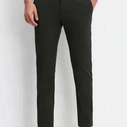Allen Solly Men Slim Fit solid cotton Trousers-image-95