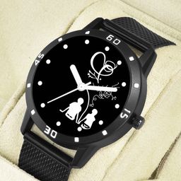 Gopal Shopcart Unisex Round Dial Analogue Watch Bethu Black Aeviyo Case S-image-13
