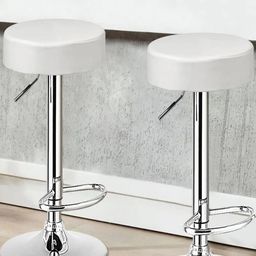 DOE BUCK White Adjustable Bar Stools-image-23