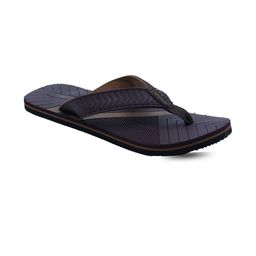 Trekiva Men Brown Fabric Flip Flops-image-47