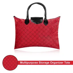 Kuber Industries Geometric Printed Waterproof & Foldable Structured Shoulder Bag image 5