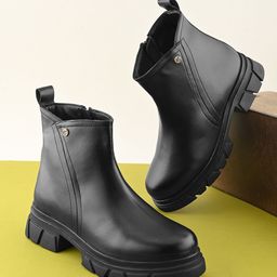 Roadster Women Platform Chelsea Boots-14