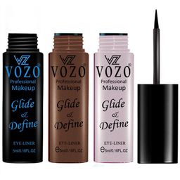VOZO Set Of 3 Glide & Define Infusion Essential Liquid Eyeliner-5 ml Each-Shade- 04-06-11-49
