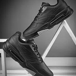 Action Men Striped Lace-Ups Sneakers-image-55