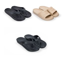 Feel alive Men Set Of 3 Self Design EVA Casual Thong Flip Flops-picture-44