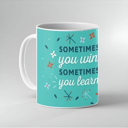 Keviv White & Blue Text or Slogans Printed Ceramic Glossy Mugs Set of Cups and Mugs-image-57