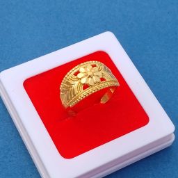 Kardo 2 Fabulous Gold Ring For Women Alloy Gold Plated Ring-image-104