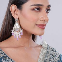 VATSALYA creation Gold-Plated Alloy Earrings-picture-18