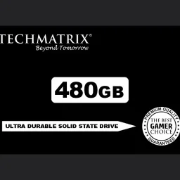 Techmatrix Ultra Durable 480 GB Laptop, All in One PC's, Desktop Internal Solid State Drive (SSD) (SATA III 2.5/7mm SSD)-28