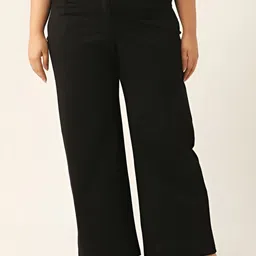 Shiv traders collection Women Straight Fit Trousers-image-22