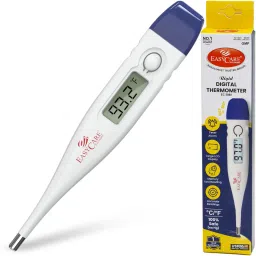 EASYCARE Digital Thermometer - Large LCD, Fever Alarm, 3 Modes Digital Thermometer - Large LCD, Fever Alarm, 3 Modes Thermometer-image-56