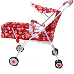 Stroller/Pram, Easy Fold, for Newborn Baby/Kids, 0-3 Years, Buggy Pram-3