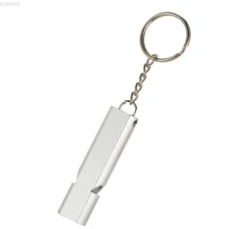 Emergency Whistles Lifeguard Safety Whistle with Keychain Pealess Whistle-25