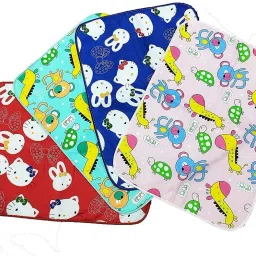 (Polyvinyl Chloride), Cotton Baby Bed Protecting Mat-24