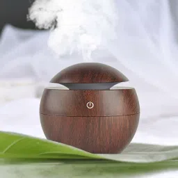 Bhavi Lifestyle wooden Cool Mist Humidifiers Essential Oil Diffuser Car, Office, Babies, humidifiers for home, bad Room Diffuser-21