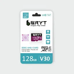 BRYT A2V30 Memory High Capacity Micro SD Card 64 GB MicroSDXC Class 10 130 MB/sMemory Card Compatible with Camera, Mobile, Tablet image 5