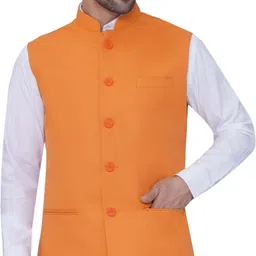 favoroski Solid Men Waistcoat-picture-42