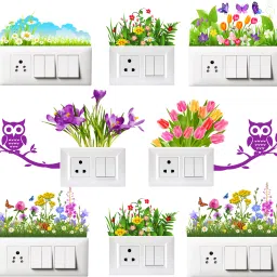 46 cm Switch Board Sticker & Wall Sticker size 32 cm x 46 cm Self Adhesive Sticker-image-88
