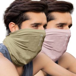 Unisex Anti Microbial Super Soft & Comfort Fit, Breathable Multipurpose Headband, Face Mask for Dust Protection Men Solid Bandana-10