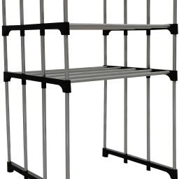 Microwave Stand Carbon Steel Kitchen Trolley-image-96