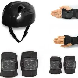 Multi sport gear skating and cycling helmet kit for kids m size for [7-15] Skating Wrist Guard-25