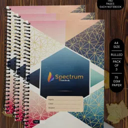 Spiral Notebook A4 Notebook Ruled 140 Pages-image-70