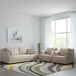 Marina Fabric 3 + 1 + 1 Sofa Set-image-23