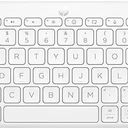 HP 350 Compact Multi-Device Bluetooth Standard Multi-device Keyboard Compatible with Desktop, Laptop, Tablet, iPad, Mac connectivity (upto 3 devices) with 2 years battery life-1