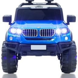 BMW BLUE ELECTRIC RIDE ON JEEP FOR KIDS Jeep Battery Operated Ride On-image-6