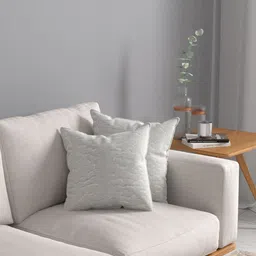 ROSARA HOME Off White Set of 2 Square Cushion Covers-image-46