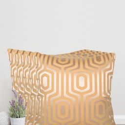 Home Mustard & Gold-Toned Set of 5 Self Design Square Cushion Covers-32