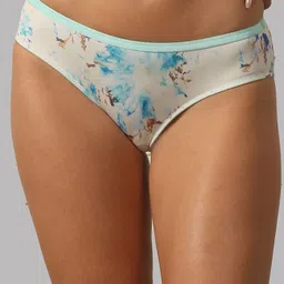 Soie Printed Mid Rise Full Coverage Snug-Fit Lacy Briefs-picture-36