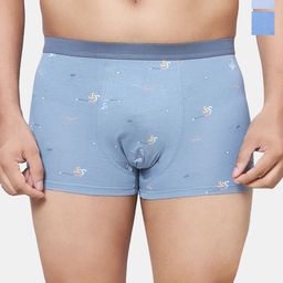 PLUMBURY Pack Of 3 Printed Trunks PLMB/SPANTY220GR/AGR/BLUEM-picture-29