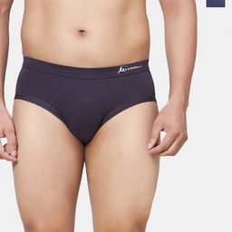 PLUMBURY Pack Of 2 Mid Rise Basic Briefs PLMPANTY433BROWN/GRS-picture-53
