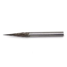 generic Jimtuze Imported Sharp Pointed Tungsten Carbide Rotary Burr Double Cut 3mm Shank Diameter image 2