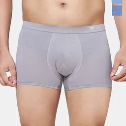 PLUMBURY Pack Of 3 Trunks MB/SPANTY617DBLUE/GR/BLUES-picture-38